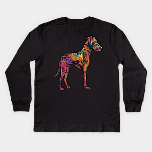 Whippet Kids Long Sleeve T-Shirt